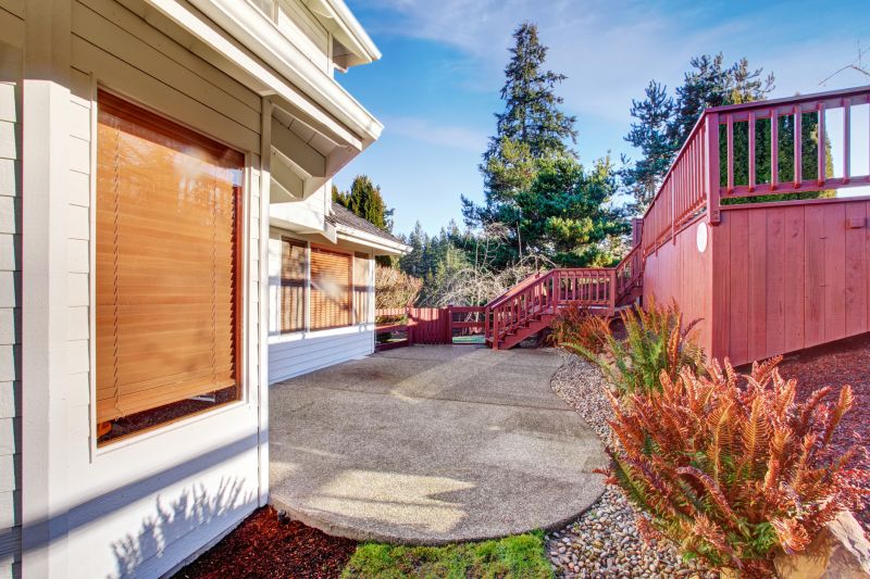 Finished Outdoor Area