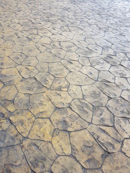 Stamped Concrete Paving in Easton